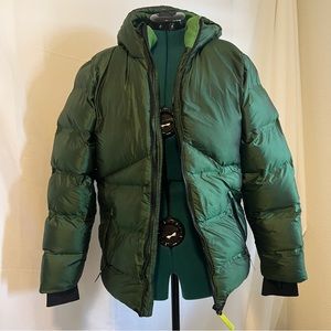 Champion puffer hoodie